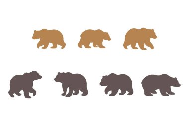 Grizzly Bear Siluet Simgesi Ayarları