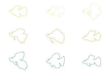 Guppy Balık Taslak Simgesi Ayarları