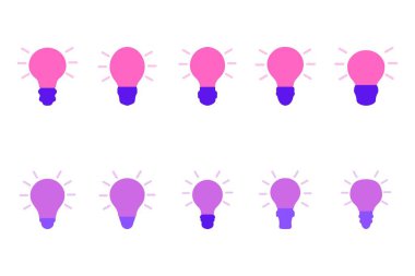 Ampul Fikri Çizimi Tasarımı