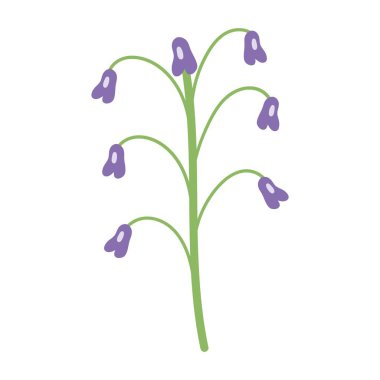 Bitkisel Çiçek Çiçeği Düz Çizim