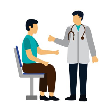 Hasta İllüstrasyonunda Doktor Danışmanlık