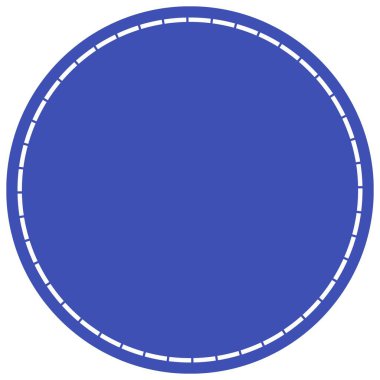 tire kenarlık tasarım ögesiyle daire