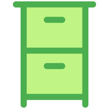 yatak kenarı masa simgesi