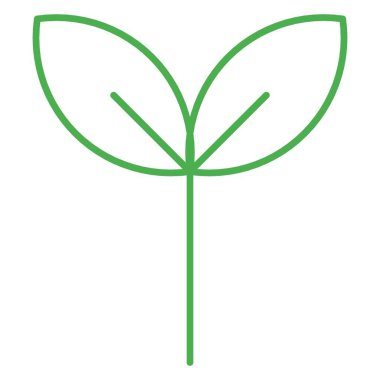 büyüme simgesi, bitki büyüyen ikon vektörü