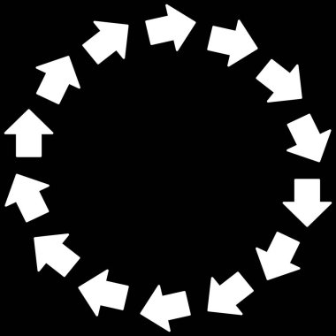 ok dairesi element tasarımını döndür