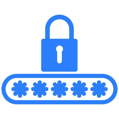 asma kilit sembollü parola simgesi