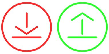 Çember arkaplanına simge yükle ve indir