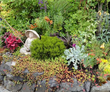 Bahçedeki güzel çiçekler