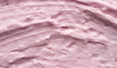 Doğal vücut kremi dokusu. Organik Kozmetik.