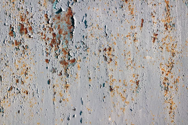 Peeling Paint Rusty Metal Surface — Stock Photo, Image