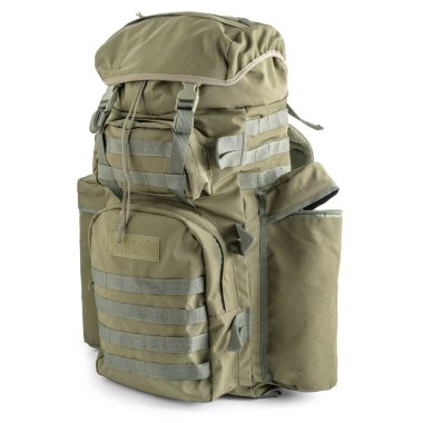 Taktik askeri sırt çantası haki rengi.