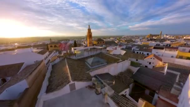 Osuna Siviglia Andalusia Spagna Dicembre 2022 Fpv Drone Che Vola — Video Stock
