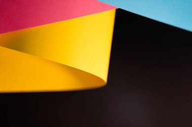 Renkli soyut arka plan. Kağıt dokusu. Makro fotoğrafçılık. 