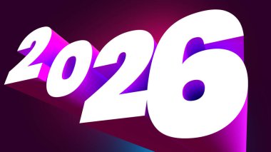 2026 3d tabela arkaplan mor, mor