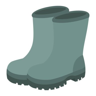 Çizme vektör çizimi beyaz arkaplanda izole edildi