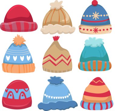 hat December winter fashion cozy