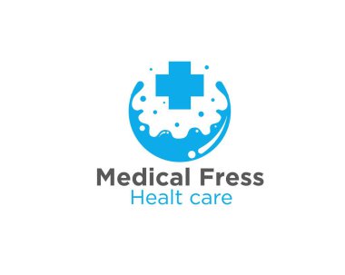 Sağlık hizmetleri ve klinik veya hastane tabelaları için tıbbi yeni logo tasarımları