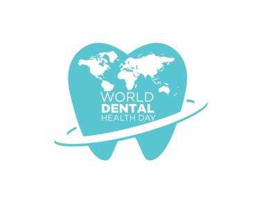 logo world oral health day celebration clipart