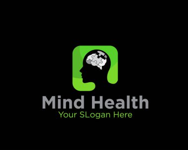 Tıbbi hizmet için akıl sağlığı logosu tasarımları yap