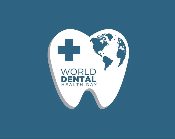 world dental health day logo designs simple for celebrating dental care