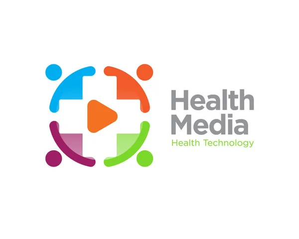 environment health medical service and people health logo designs