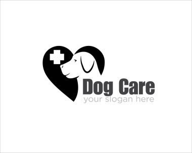 Love dog care logo tasarımı Hayvan bakımı ve evcil hayvan dükkanı servisi için