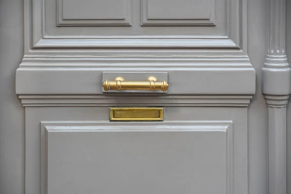 Letterbox Sulla Porta Una Casa — Foto Stock