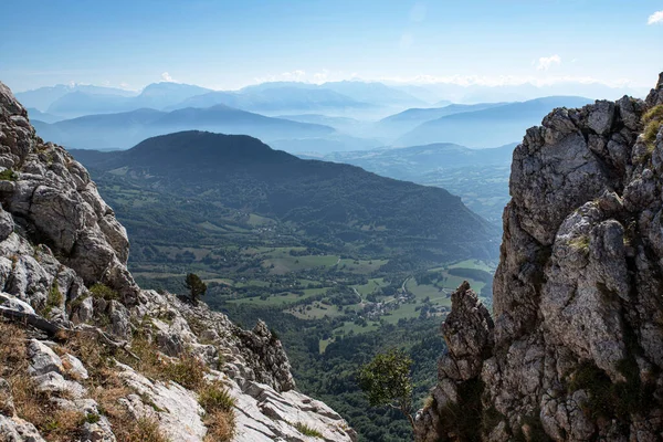 stock image Vercors landscape in the mountains of the Alps in France