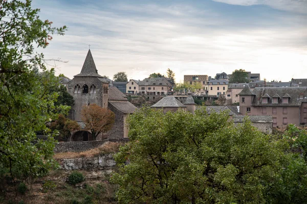 Canyon Bozouls Sua Arquitetura Aveyron França — Fotografia de Stock