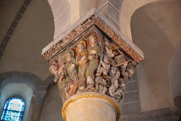 Интерьер Базилики Святого Нектария Франции — стоковое фото