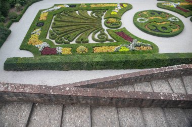 Fransa, Albi 'deki Sainte Cile Katedrali Bahçesi