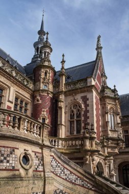 Fcamp, Normandiya, Fransa 'daki Palais des Bndictines' in dış mimarisi