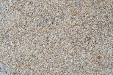 Brittany 'de bir sahilde kum dokusu 