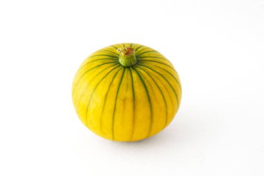 Zucchiolo 'ya yakın çekim, yaz için taze bir sebze.