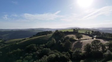 Fransa 'nın Atlantik Pireneleri' ndeki Bask ülkesinin kırsal kesimi