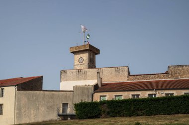 Fransa 'nın Rochefort kentinin mimarisi.