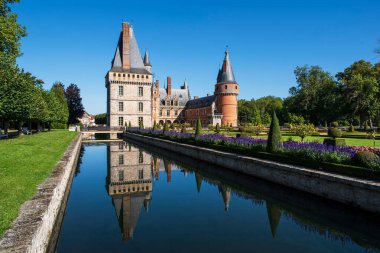 Castle of Maintenon in Eure et Loire, France clipart