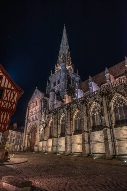 Saint Lazare Katedrali Autun, Burgundy, Fransa