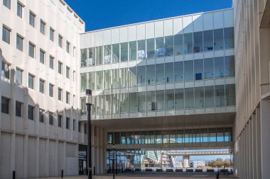 İş ya da konut binaları için modern mimarinin ayrıntıları