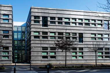 İş ya da konut binaları için modern mimarinin ayrıntıları