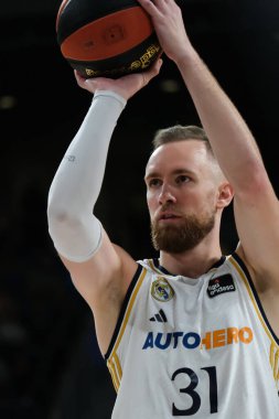 Real Madrid 'den Dzanan Musa, Real Madrid ile Dreamland Gran Canaria arasında oynanan maç sırasında 10 Aralık 2023 tarihinde İspanya' nın başkenti Madrid 'de oynanmıştır.