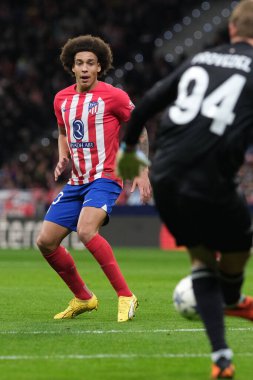 Atletico de Madrid 'den Axel Witsel UEFA Şampiyonlar Ligi sırasında Madrid' de ve SS Lazio Mertropolitano Stadyumu 'nda 13 Aralık 2023' te İspanya 'nın Madrid kentinde. 