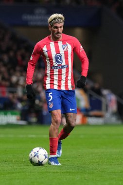 Madrid UEFA Şampiyonlar Ligi sırasında Madrid 'den Rodrigo De Paul ve İspanya' nın Madrid kentinde 13 Aralık 2023 tarihinde SS Lazio Mertropolitano Stadyumu. 