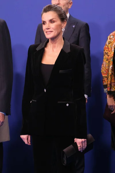 Spanya Kraliçesi Letizia Spanya Nın Spanya Başkanlığının Aralık 2023 Tarihinde — Stok fotoğraf