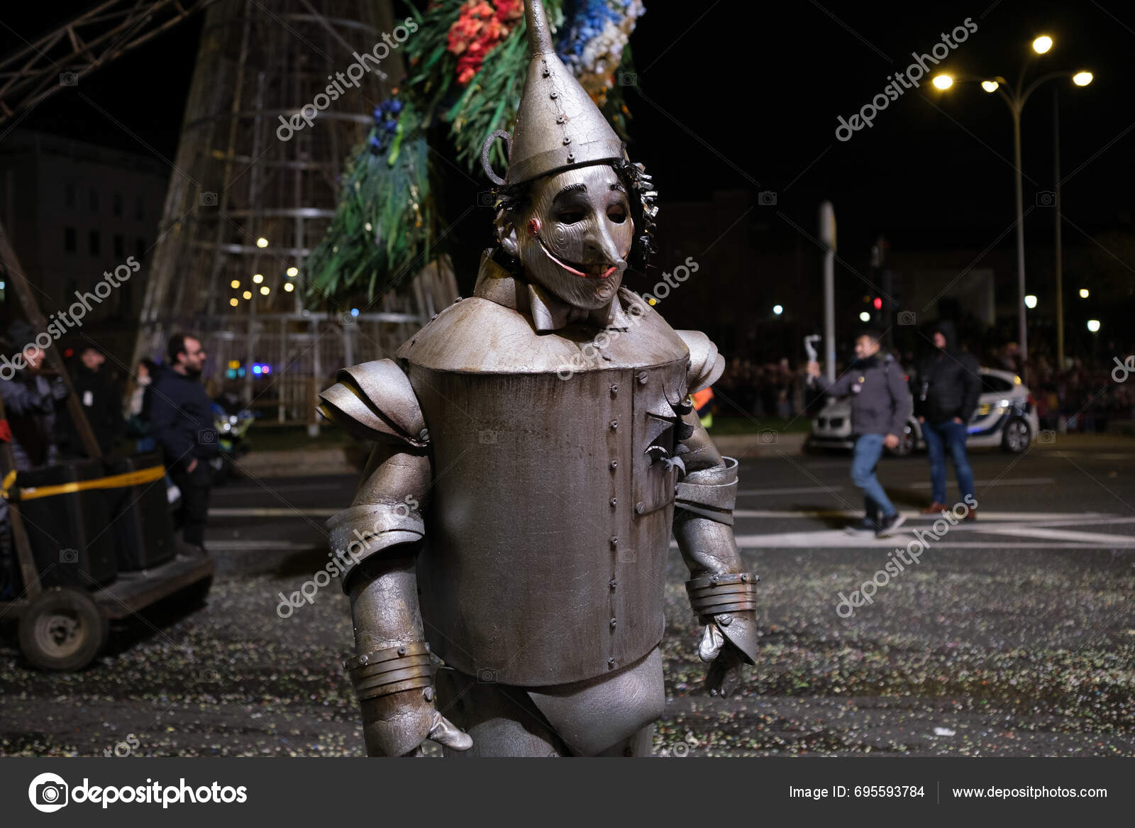 Parade Actors 2024 Three Kings Parade Madrid January 2024 Spain Stock