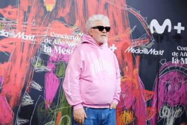 Pedro Almodovar, 15 Ocak 2024 'te İspanya' nın Madrid kentinde Calderon Tehatre 'deki 