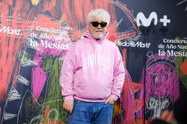 Pedro Almodovar Attends Concert Stella Maris Musical Band Performs Serie — Stock Photo, Image