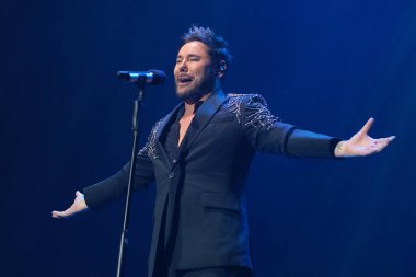 Şarkıcı Miguel Poveda, Inverfest 2024 'te 18 Ocak 2024' te İspanya 'nın Madrid şehrinde WiZink Center' da bir performans sergiledi..