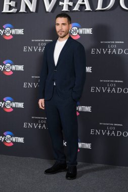 Miguel Angel Silvestre 24 Ocak 2024 'te Madrid, İspanya' da bulunan Hotel URSO 'daki 