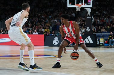 25 Ocak 2024 tarihinde İspanya 'nın başkenti Madrid' de oynanan ve Real Madrid ile Olympiacos Pire arasında oynanan Türk Havayolları EuroLeague karşılaşmasında Olympiacos Pire 'den Mckissiç Shaquielle.